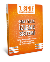 Tüyo Hoca 7. Sınıf Haftalık izleme sistemi