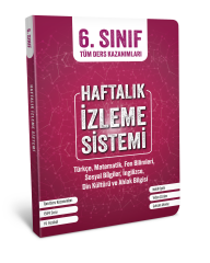 Tüyo Hoca 6. Sınıf Haftalık izleme sistemi