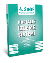 Tüyo Hoca 4. Sınıf Haftalık izleme sistemi